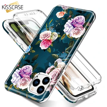 KISSCASE Vysoce Kvalitní Pouzdro Pro iPhone XS MAX X, XR, 8 7 Květinové 360 Úplný Ochranný Třpytky Telefon Pouzdro pro iPhone 11 Pro Max 11 Taška