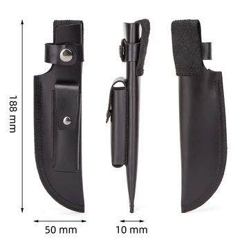 KONTAKT RODINY 1ks Nůž Pouzdro Originální Kožené Pouzdro Plášť S Bederní Pás Spony Pocket Multi-funkční Nástroj Nůž Kryt