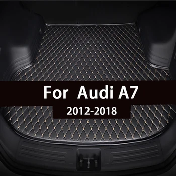 Kufru auta mat pro Audi A7 2012 2013 2016 2017 2018 nákladní liniové koberec interiér příslušenství kryt