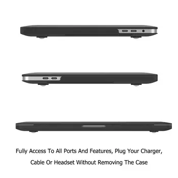 Laptop Case Pro Nový Macbook Air 13 A1932 Těžké Jasné Matné pouzdro pro Carcasa Mac book Air 13.3 2018 vydání Funda Coque Capa Kryt
