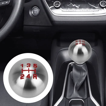 LEEPEE Univerzální Auto 5/6 Stupňová Manuální Převodovka Gear Shift Knob Míč M10x1.5 Závit Shifter Páky Auto-styling