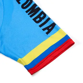 Letní Kolumbie Tým Cyklistika Nastavit 12D Gel 2020 MTB Kolo, Oblečení, Závodní Cyklistické Oblečení Maillot Ropa Ciclismo Cyklistika Jersey Sety