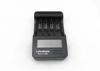 Liitokala lii400 LCD 3.7 V/1.2 V AA/AAA 18650/26650/16340/14500/10440/18500 Nabíječka Baterií s obrazovkou+12V 2A Adaptér USB 5V1A