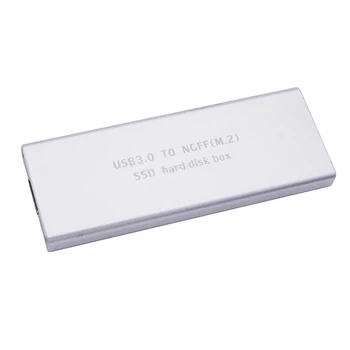 M2 SSD Případě NGFF SATA M. 2, USB 3.0 SSD Pevný Disk Případě, že Externí Pevný Disk Kabiny Pro 2230 2242 2260 2280 M. 2 NGFF SATA SSD