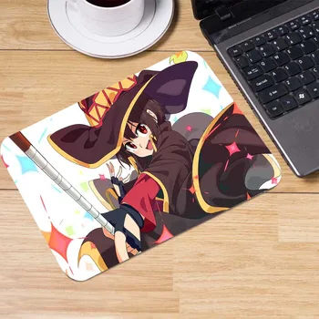 Megumin Anime Dívka RGB Anime Zamykání psací Stůl Podložka pod myš PC Počítač Pad Anti-slip Notebook Mouse Mat Herní Podložka pod myš Kawaii Podložka pod Myš XXL