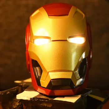 Mini Iron Man Bezdrátový Reproduktor Výkonný Přenosný Počítač Reproduktory Román Dar Praktické Radio Music Center Drop Shipping