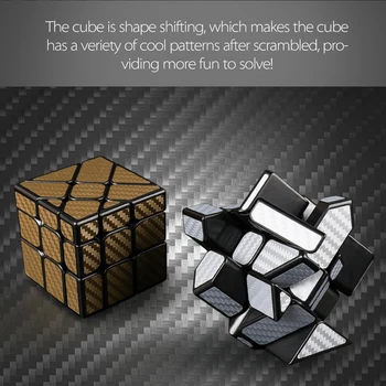 Moyu Cubing Třídě Uhlíkových Vláken Cube Hotwheel Vtipné Twisted Magic Cube Puzzle Hračka pro Challange - Červená