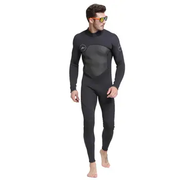 Muži 1,5 MM Neoprenu Podvodní Lov Surfování Zadní Zip Spearfishing Potápění Oblek Lycra Potápění Ochrana Kůže Neopren Plavky