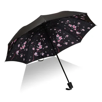 Muži, Ženy, Slunce, Déšť, Deštník UV Ochrana Větruodolný Skládací Kompaktní Venkovní Cestovní Deštníky B99