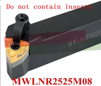 MWLNR2525M08,extermal soustružení nástroj Factory outlet, pěnu,nudné bar,cnc,stroje,Factory Outlet