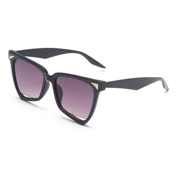 Módní Velký Rám Cat Eye sluneční Brýle, Ženy 2019 Nové Barevné Ženské Transparentní Retro Duté Sluneční Brýle Odstíny UV400 Velkoobchod