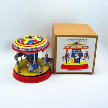 [Nejlepší] Klasické kolekce Retro Hodinky Vítr Plechové Gear High-kolo, Kolotoč, hračky, Mechanické hračky, děti, dítě dárek