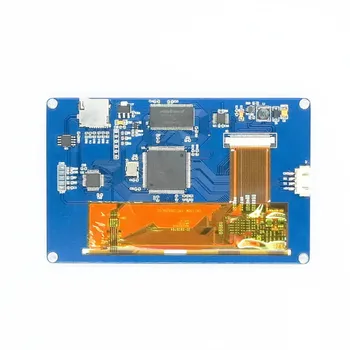 Nextion 5.0 HMI Inteligentní TFT Dotykový Displej NX8048T050 5 palcový LCD Smart USART UART Sériový pro Raspberry Pi