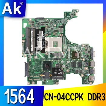 Notebook základní deska Pro DELL Inspiron 1564 PC základní Deska CN-04CCPK 04CCPK DA0UM3MB8E0 plné tesed DDR3