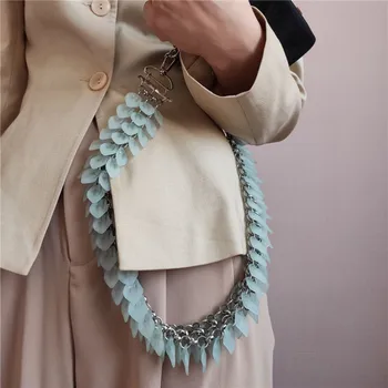 Nová Aktualizace jelly ženy barva akrylové Pryskyřice Řetězce taška popruh snadné odpovídající lady taška přes rameno pásy Příslušenství