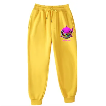 Nové 6ix9ine GOODA Kalhoty Hip Hop Streetwear Evropské Americký Módní Sametové Teplé Běžců Muži, Ženy Měkké Kalhoty Muži Oblečení