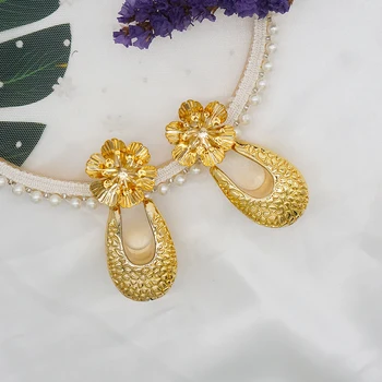 Nové Příjezdu Přehnané Tvrzení Houpat Náušnice Pro Ženy Luxusní Módní Trend V Šperky Šperky Kostým Příslušenství