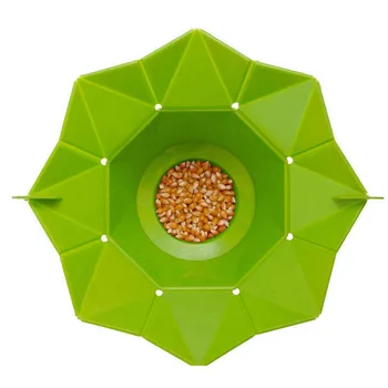 Nové Vysoce Kvalitní Poptop Popcorn Maker Popper DIY Silikonové Mikrovlnná trouba Popcorn Maker Složit Kbelík Červené, Zelené Kuchyně Nástroj