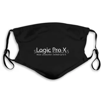 Nový Logic Pro X Production Zalomené Až Do X Logo Hudební Audio Workstation T Nové Pánské Pánské Dámské Ústa, Maska, Filtr