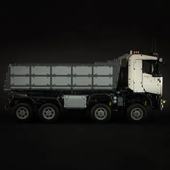 Nový vh RC sklápěč 8x8 obří truck dálkové ovládání elektrických Fit LeGINGlys MOC-5287 Sady Stavební Bloky, Cihly Diy Hračky Dárek