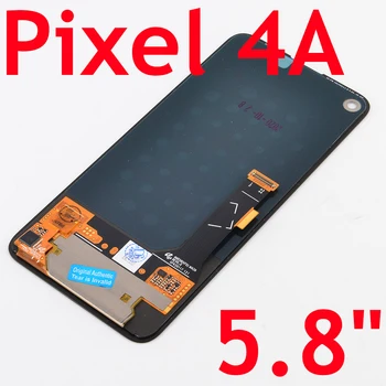 Náhradní Lcd Displej pro Google Pixel 4A 5.8 Palcový Opravy Dílů + Zdarma Sada Nářadí Pixel 4A Obrazovky Náhradní