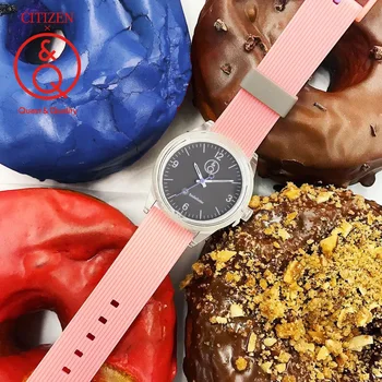 Občan Q&Q hodinky muži top Luxusní Značky Quartz Vodotěsné Sportovní sluneční pánské Hodinky Neutrální hodinky Relogio Masculino reloj 0J007Y