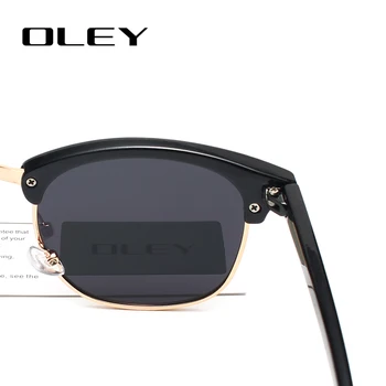 OLEY Značka Ženy Retro Polarizační sluneční Brýle Módní Klasický Kulatý UV Protection Unisex Brýle