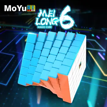 Originální Vysoce Kvalitní MoYu MeiLong. 6 6x6x6 Magic Cube MeiLong6 6x6 Rychlost Puzzle Vánoční dárky Děti, Hračky