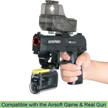 Picatinny Gun Rail Mount Airsoft Zbraň, Adaptér pro GoPro SJCAM Sony Garmin Akční Kamera Eken brokovnice, Lovecká Puška Laser Mount