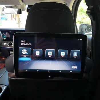 Plug And Play Instalace 3 Sekundy Auto Obrazovky Android 9.0 Opěrky Hlavy Monitor Pro Mercedes Benz Rear Seat Entertainment System