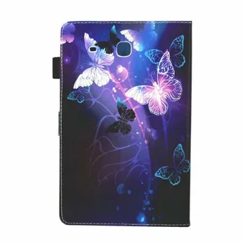 Pouzdro Pro Samsung Galaxy Tab E 9.6 T560 T561 Případě Karikatura Jednorožec Pu Kožená Peněženka Stand Kryt Pro Samsung T561 T560 Pouzdro + pero