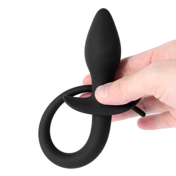 Pro dospělé Silikonový Anální Plug Dog Tail Butt Plug Sexuální Hračky pro Muže, Ženu, SM Konečníku Expander Erotické Hračky