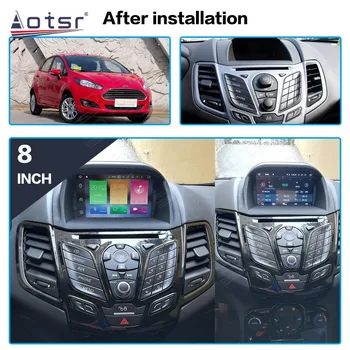 Pro Ford Fiesta MK7 2009 - 2016 autorádio Android Multimediální DVD Video Přehrávač Carplay Audio Stereo Dotykový Displej GPS Navigace