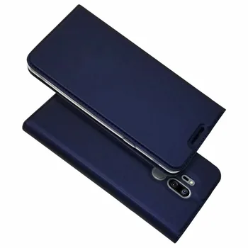 Pro G7, LG ThinQ Flip Pouzdro Magnetické Knihy Stojánek Ochranné pouzdro Karty Peněženka Kožené pouzdro