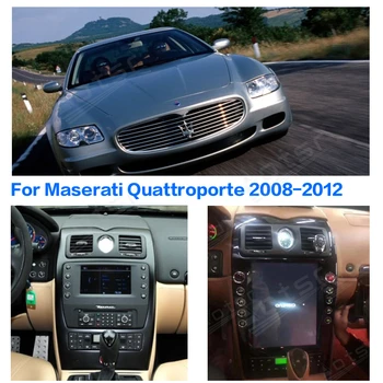 Pro Maserati Quattroporte 2004-2012 Android 9.0 Tesla styl DSP HD displej Auto GPS Navigace, WIFI, Multimediální Přehrávač, Rádio