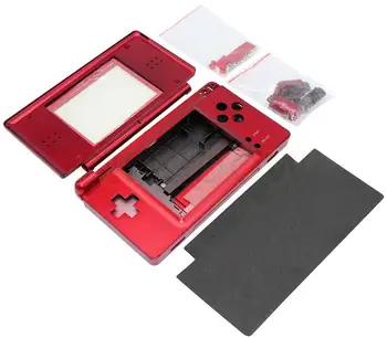 Pro Nintend DS Lite Pouzdro Shell Případě Kit Kompletní Opravy Dílů pro Nintendo DS Lite NDSL Pouzdro Gamepad Fialová