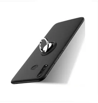 Pro Wiko Výhled Max Silikonové Pouzdro Luxusní Magnetický Kroužek Držák Telefonu Případech Pro Wiko Výhled Max Případě Capa