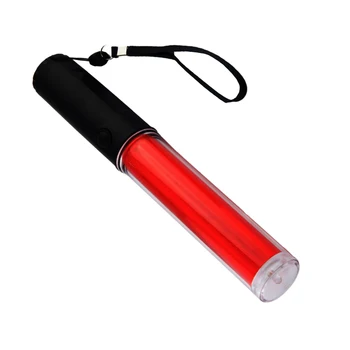 Provoz Bezpečnostní Červené Světlo Baton Výstražné LED Světlo Magnet Hůlka Silniční Kontroly
