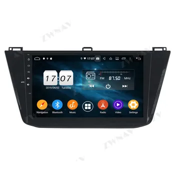 PX6 4G+64GB Android 10.0 Auto Multimediální Přehrávač Pro Volkswagen Tiguan GPS Navi Rádio navi stereo IPS Dotykový displej hlavní jednotky