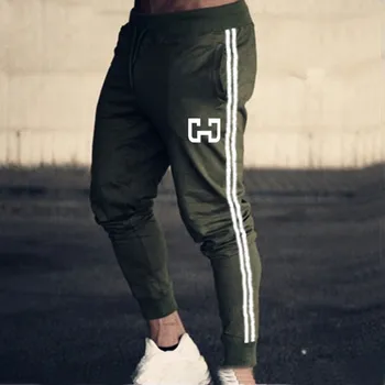 Pánské jogger kalhoty bavlněné tepláky muži ležérní kalhoty tělocvičny cvičení fitness bavlněné kalhoty mužské 2020 módní skinny Track kalhoty