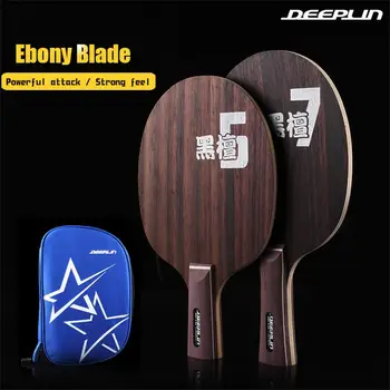 Původní Deeplin Ebony 5 Ebony 7 Profesionální Stolní Tenis Blade Stolní Tenis Raketa Urážlivý Arc Ping Pong Blade