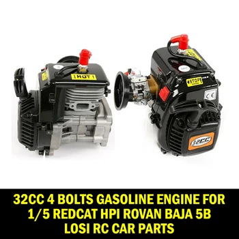 Rovan Benzín, Vůz 32CC 4 Šrouby Benzínový Motor pro 1/5 Redcat HPI Rovan Baja 5b LOSI Rc Auto Díly, Motory, Dálkové Ovládání