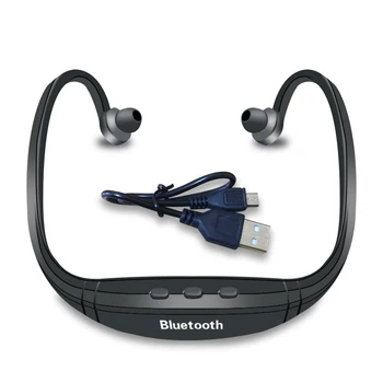 S9 Bezdrátová Sluchátka Sportovní stereo Bluetooth Sluchátka Podpora TF/SD Karty, FM Pravda Bezdrátová Sluchátka Headset Handsfree s Mikrofonem Pro Telefonní