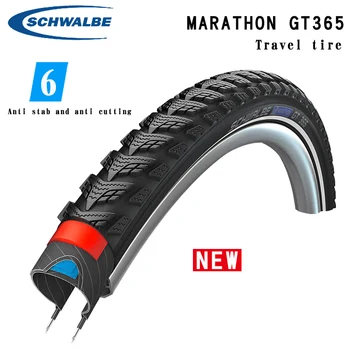 Schwalbe marathon GT365 kombi pneumatiky 26 palcový ocelový drát bodnout důkaz 700C 700x38C elektrické auto pneumatiky odolné proti proražení outu