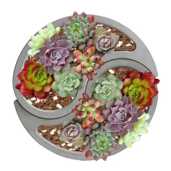 Silikonové Květináč Konkrétní Formy Ruční práce DIY 3D Cement Šťavnaté Květináč Silikonové Formy Konkrétní Láhev, Květináč Plísně