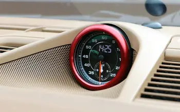 Slitiny Interiéru Palubní desky Compass Kryt Čalounění 1ks pro Porsche Panamera 2017-2018 auto příslušenství