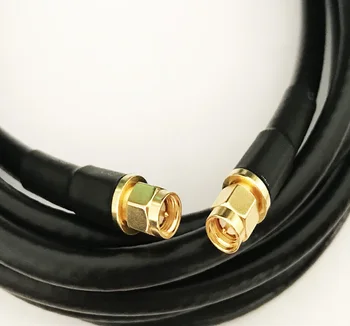 SMA zástrčka-SMA male konektor 5D-FB 50-5 Koaxiální Kabel RF Kabel 50Ohm 1/2/3m 5m 10m 15m