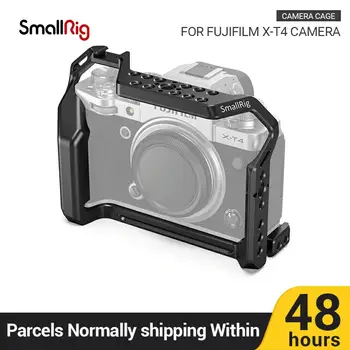 SmallRig XT4 Klec pro FUJIFILM X-T4 Kamera W/ Multiful Závit, Otvory pro Mikrofon, LED Světla DIY Možnosti 2808