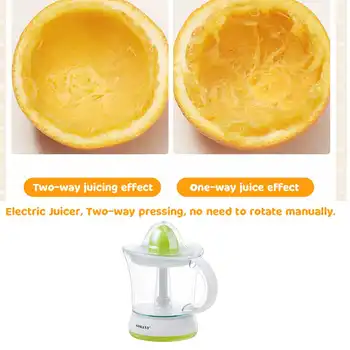 SOKANY 1.25 L Přenosné Domácí Lemon Orange Elektrický Odšťavňovač kuchyň Odšťavňovač Ovoce Squeezer Ruční Lisované Šťávy Maker