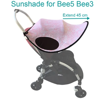Tailor-made Bugaboo Bee 5 Baby Kočárek Příslušenství, sluneční Clony Sluneční Clony, UV Canopy Cover Prodloužit stříšku na Bugaboo Bee5 Bee3